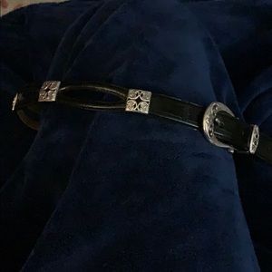 Brighton black/silver belt-still has tag